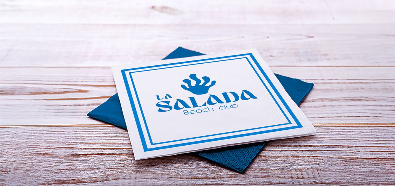 Napkin Branding Detail