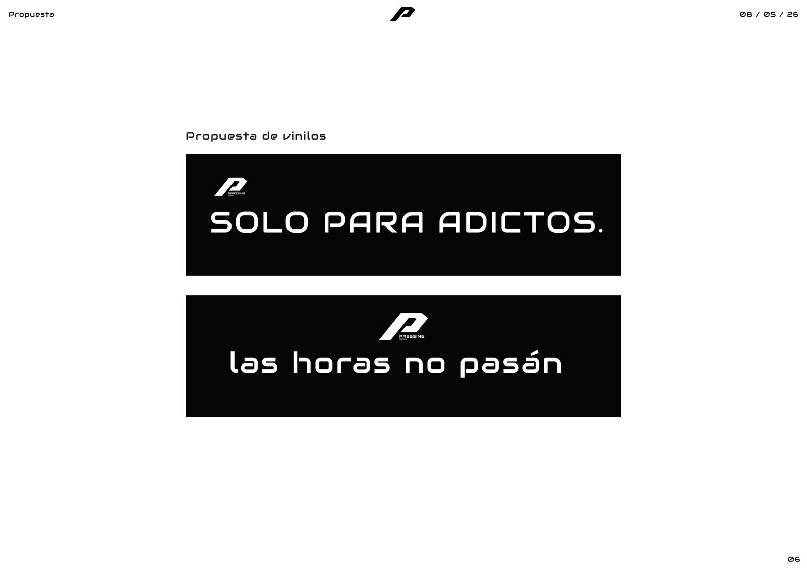 Equipación Passing Padel